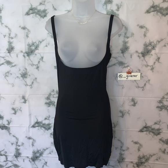 YUMMIE M GRACE LOW BACK OPEN BUST SLIP - Picture 2 of 14